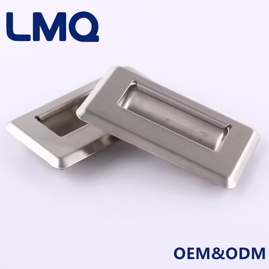 Poignée de poche en acier inoxydable, poignée dissimulée d'armoire, boîte de commande de commutateur, poignée d'armoire électrique