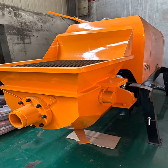 Accessoires de pompe à béton de mélangeurs concrets de pompe concrète de mortier de 150m