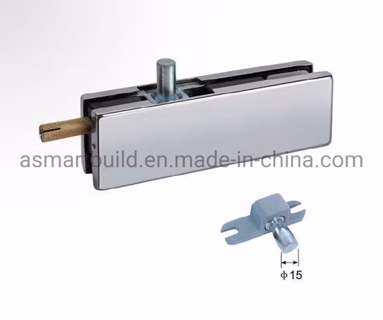 Poignée de traction en acier inoxydable pour porte d'entrée commerciale, raccord en verre, quincaillerie en verre, système de quincaillerie de contrôle de porte