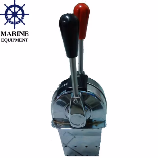 La Chine fournit des leviers de commande de moteur marin à poignée unique de type japonais